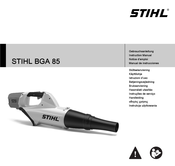 Stihl BGA 85 Manual De Instrucciones