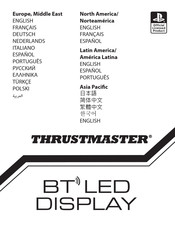 Thrustmaster BT LED DISPLAY Manual Del Usuario