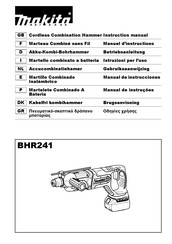 Makita BHR241 Manual De Instrucciones