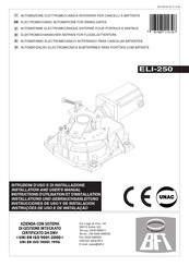 BFT ELI - 250 Instrucciones De Uso