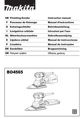 Makita BO4565 Manual De Instrucciones