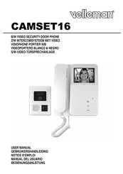 Velleman CAMSET16 Manual Del Usuario