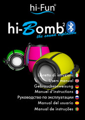 hi-Fun hi-Bomb2 Manual Del Usuario