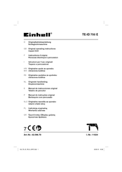 EINHELL 42.596.70 Manual De Instrucciones