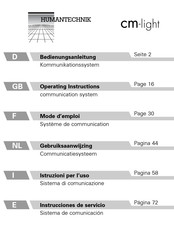 HumanTechnik cm-light Instrucciones De Servicio