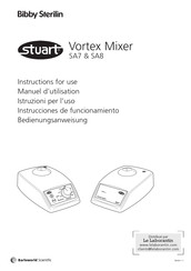 Stuart Vortex Mixer SA7 Instrucciones De Funcionamiento