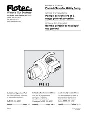 Flotec FP5112 Manual Del Usuario