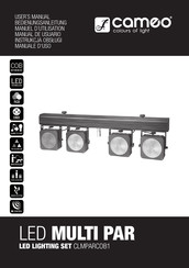 Cameo LED MULTI PAR Manual De Usuario