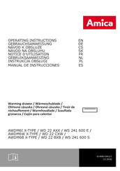 Amica AWDM6I X-TYPE Manual De Instrucciones