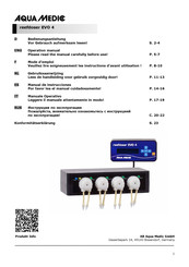 Aqua Medic reefdoser EVO 4 Manual De Instrucciones