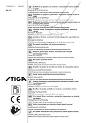 Stiga BP 375 Manual De Instrucciones