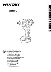 HIKOKI WH 10DL Instrucciones De Manejo