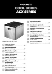 Dometic ACX Serie Instrucciones De Uso