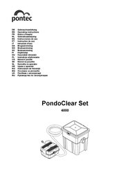 Pontec PondoClear Set 4000 Instrucciones De Uso