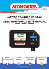 Monosem CS 30 Instrucciones De Uso