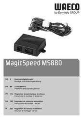 Dometic GROUP Waeco MagicSpeed MS880 Instrucciones De Montaje