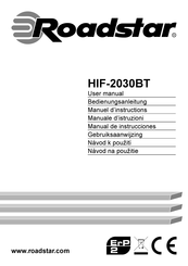 Roadstar HIF-2030BT Manual De Instrucciones