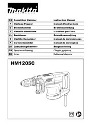 Makita HM1205C Manual De Instrucciones