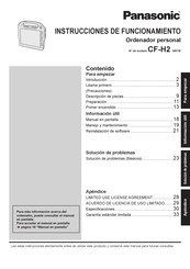 Panasonic CF-H2A Serie Instrucciones De Funcionamiento