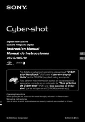 Sony Cyber-shot DSC-S750 Manual De Instrucciones