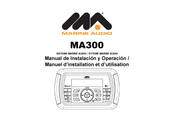 Marine Audio MA300 Manual De Instalación Y Operación