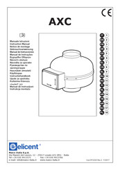 Elicent AXC Manual De Instrucciones