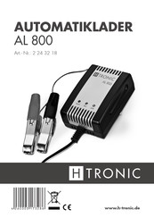 H-Tronic AL 800 Manual De Uso