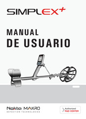 Nokta MAKRO SIMPLEX+ Manual Del Usuario