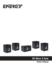 Energy RC-Micro 5 Pack Manual De Uso