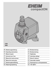 EHEIM compactON 2100 Manual De Instrucciones