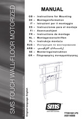 SMS Touch Wall-Floor Motorized Instrucciones Para El Montaje