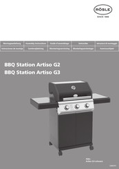 Rosle BBQ Station Artiso G3 Instrucciones De Montaje