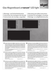 sigel. artverum GL 406 Instrucciones De Montaje