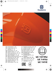 Husqvarna LC 141Li Manual De Instrucciones