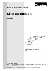 Makita 9207SPB Manual De Instrucciones