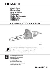 Hitachi CS 35Y Instrucciones De Manejo