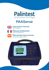 palintest PAASense Manual De Instrucciones