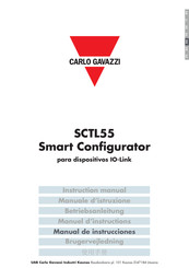 CARLO GAVAZZI SCTL55 Manual De Instrucciones