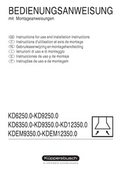 Kuppersbusch KD9250.0 Instrucciones De Uso