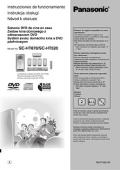 Panasonic SC-HT870 Instrucciones De Funcionamiento