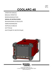 Lincoln Electric COOLARC-45 Manual De Instrucciones