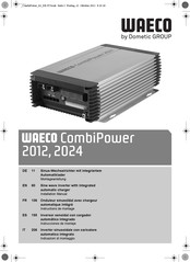 Dometic WAECO CombiPower 2024 Instrucciones De Montaje