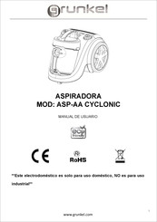 Grunkel ASP-AA CYCLONIC Manual De Usuario