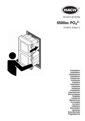 Hach 5500sc Manual De Instalación