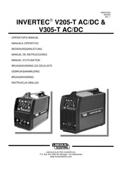 Lincoln Electric INVERTEC V205-T CA/CD Manual De Instrucciones