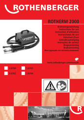 Rothenberger ROTHERM 2000 Instrucciones De Uso