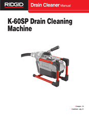 Ridgid K-60SP Manual De Uso