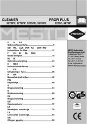 MESTO 3270PE Instrucciones De Uso