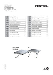 Festool 492092 Instrucciones De Montaje