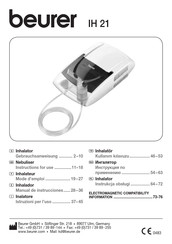 Beurer IH 21 Manual De Instrucciones